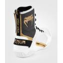 Venum Elite Boxing Shoes white / black / gold