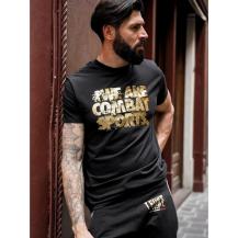 Leone short sleeve t-shirt Gold black