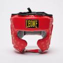 Boxing Headgear Leone DNA red