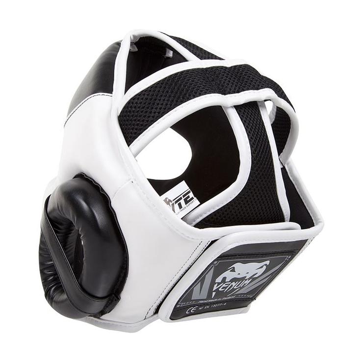Venum Challenger boxing Headgear - white / black