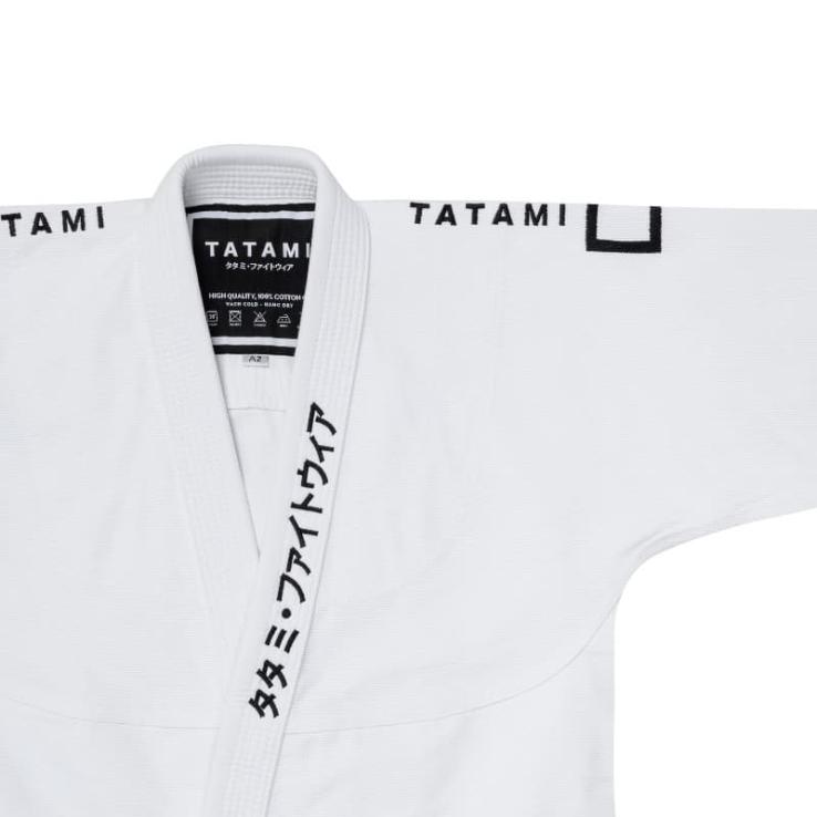 White Tatami Katakana BJJ Gi