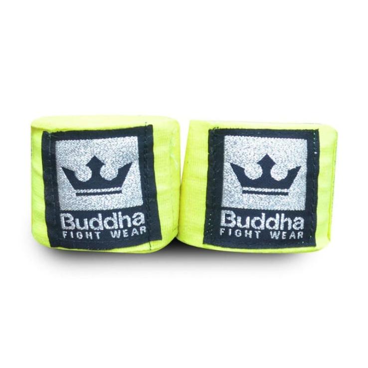 Buddha Boxing Handwraps Fluor Yellow