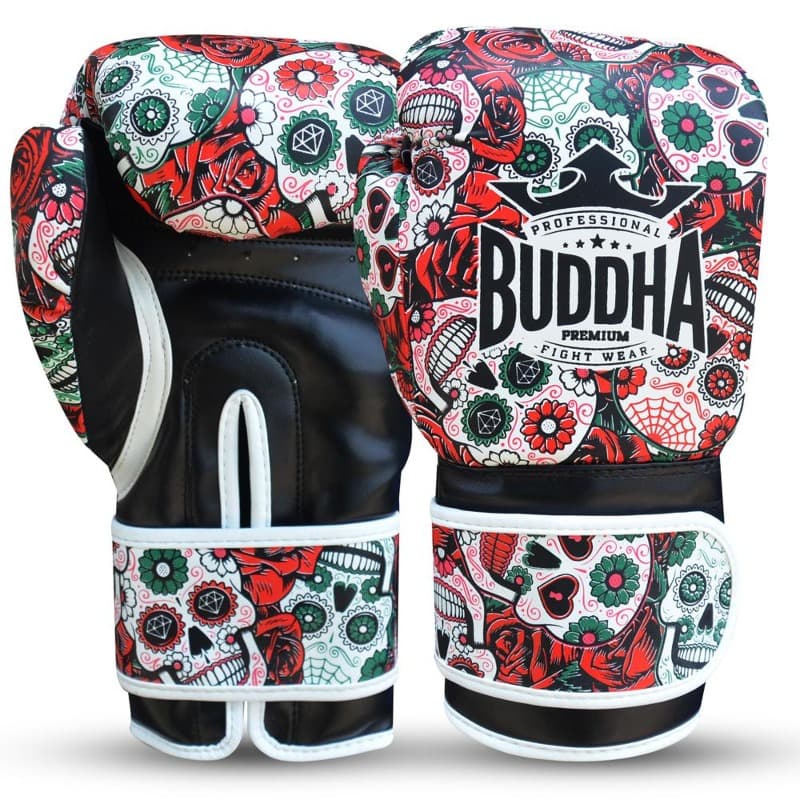 Guantes de boxeo Buddha Mexican rojo > Envío Gratis