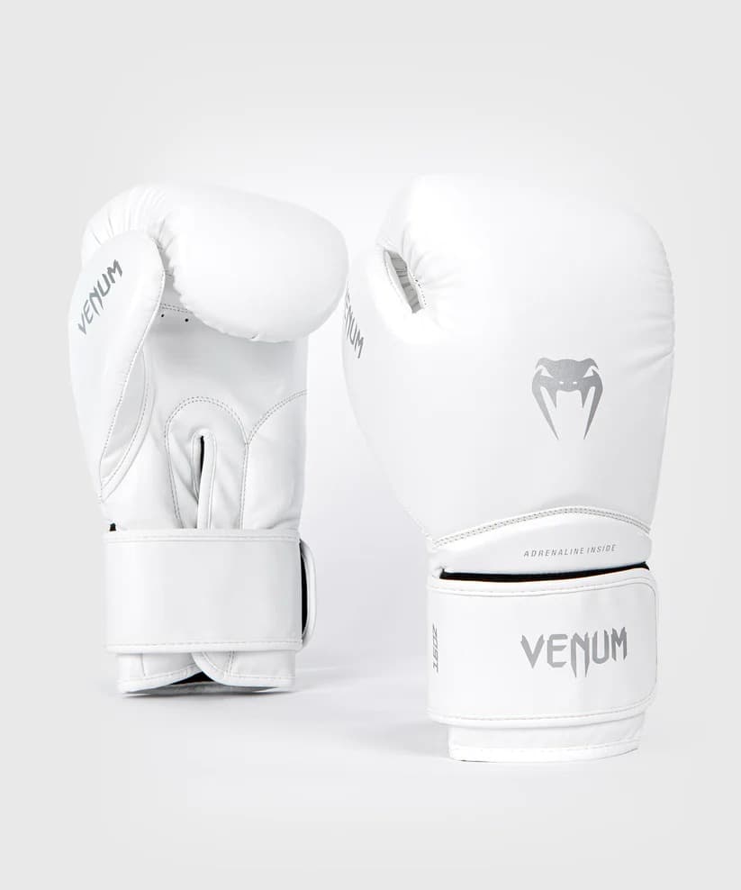 Guantes de boxeo Venum Contender 1.5 blanco / plata > Envío Gratis
