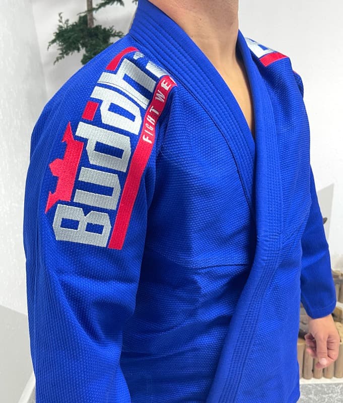 Kimono BJJ Buddha V3 Deluxe azul > Envío Gratis