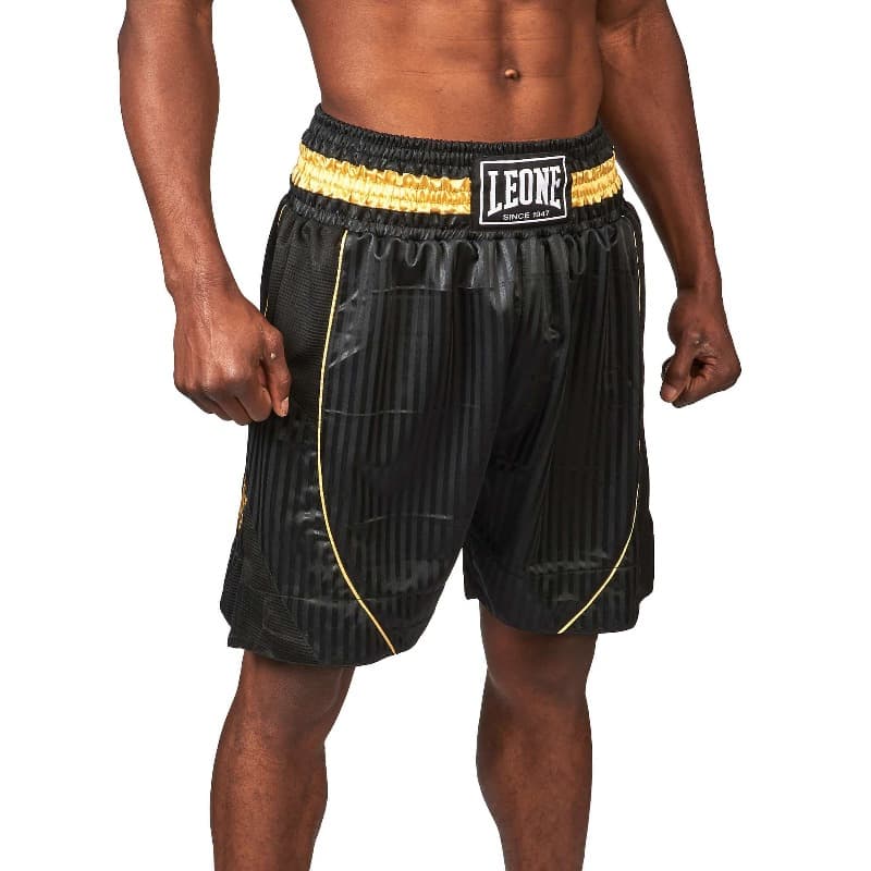 Pantalones de boxeo Leone Premium AB240 - negro