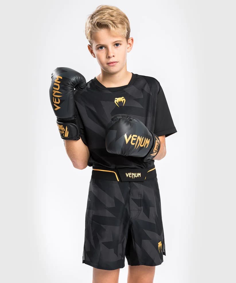 Pantalones MMA niños Venum Razor negro / oro > Envío Gratis