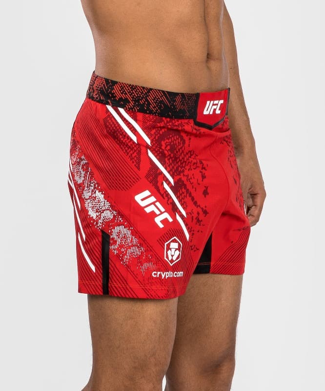 Pantalones MMA Venum X UFC Adrenaline Authentic Fight Night rojo