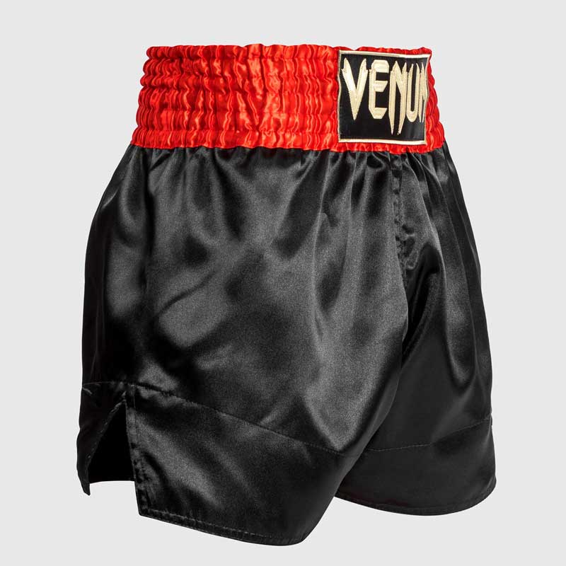 Pantalones de Muay Thai Venum Giant Camo - Negro/Amarillo
