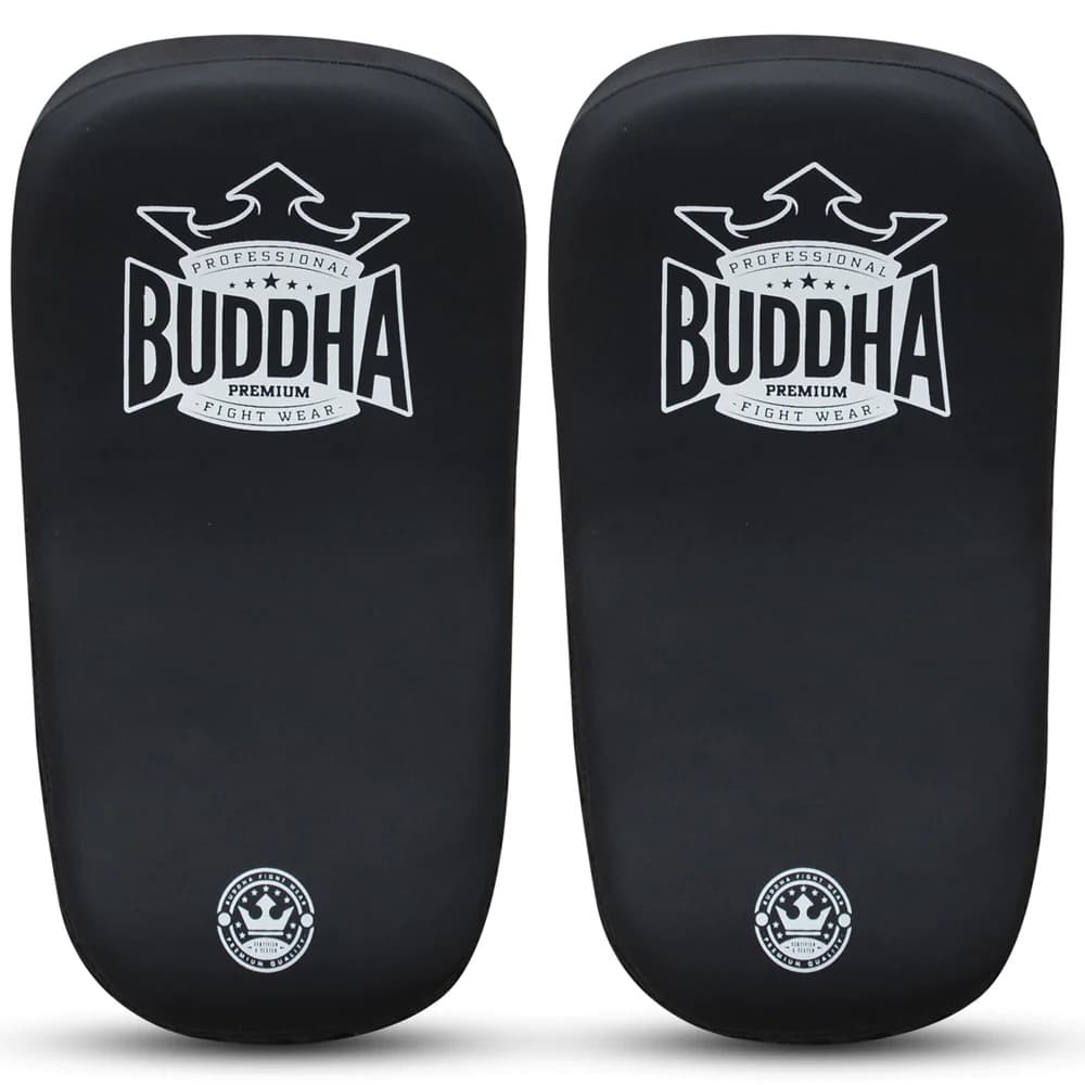 Paos de Muay Thai Buddha S Piel Curvados Thailand - negro mate(Par) > Envío  Gratis