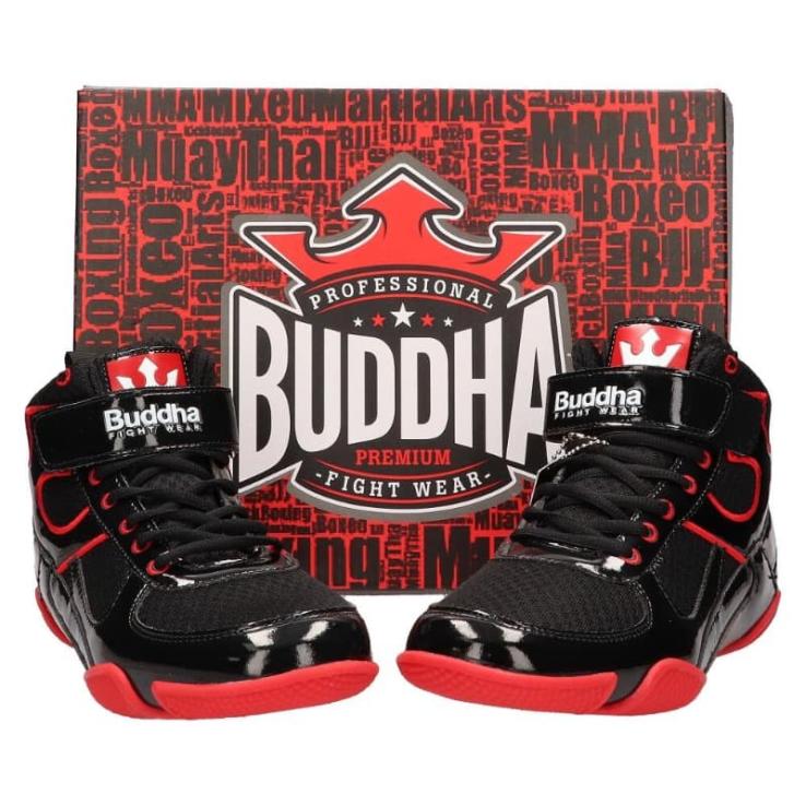 Botas de Boxeo Buddha One negro / rojo