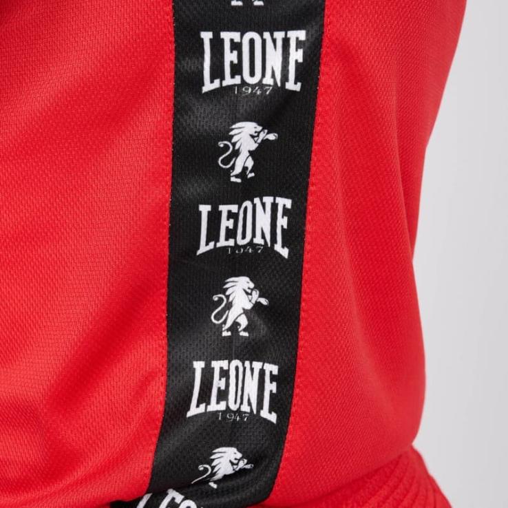 Camiseta de boxeo Leone Ambassador roja