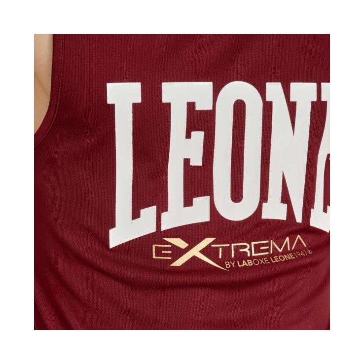 Camiseta de tirantes Leone Logo - burdeos