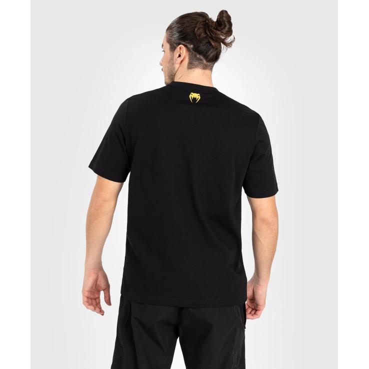 Camiseta Venum Vertigo negra / amarilla