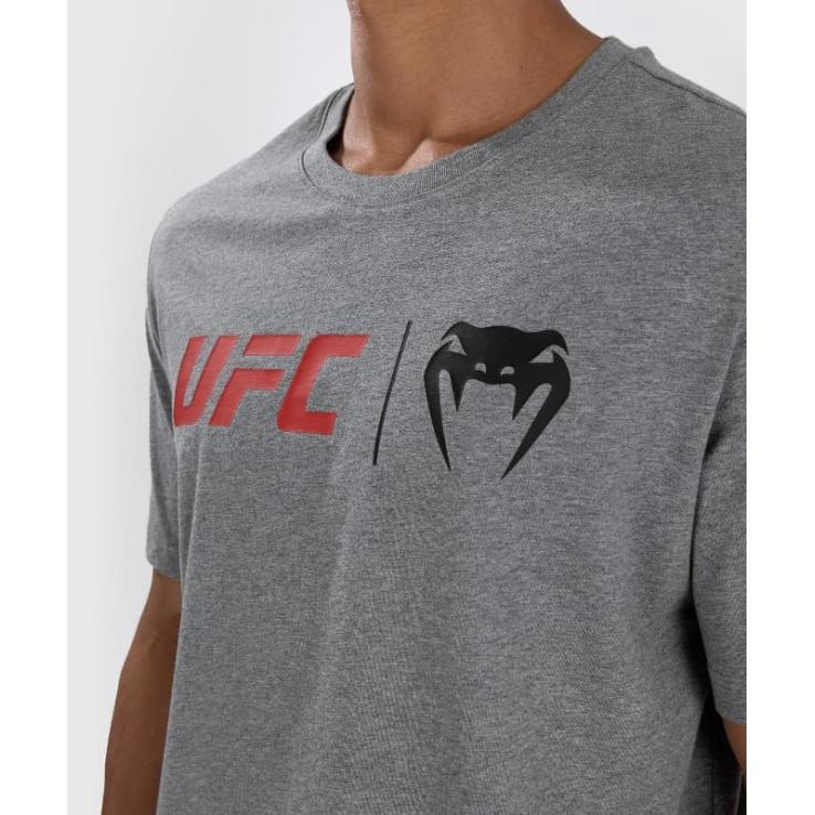 Camiseta Venum X UFC Classic gris / rojo