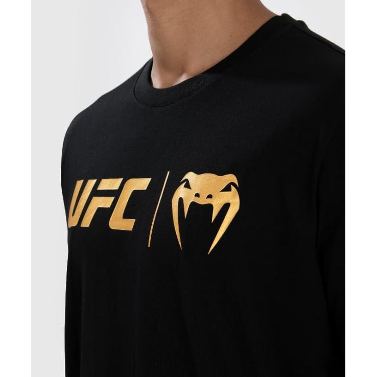 Camiseta Venum X UFC Classic negro / dorado