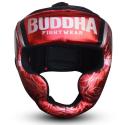 Casco de boxeo Buddha Galaxy rojo