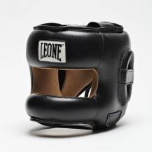 Casco de boxeo Leone con barra Protection