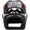 Casco de boxeo Venum Elite Iron negro / blanco / rojo