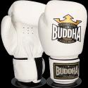 Guantes de boxeo Buddha Thailand Edición Piel - Blanco