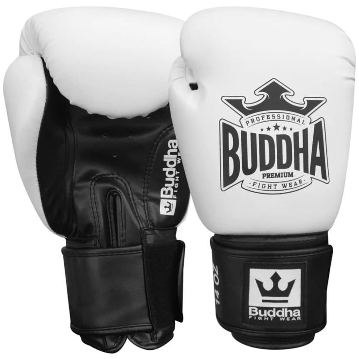 Guantes de boxeo Buddha Top Colors - blancos