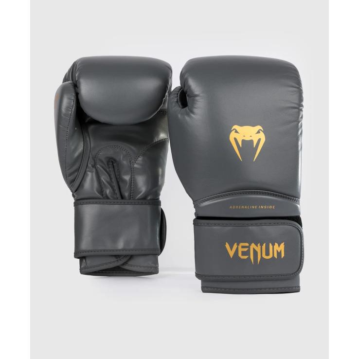 Guantes de boxeo Venum Contender 1.5 gris / dorado