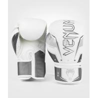 Guantes de boxeo Venum Elite Evo gris / blanco