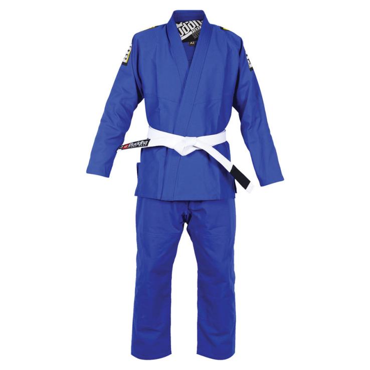 Kimono BJJ Buddha Infinity - azul royal + cinturón blanco