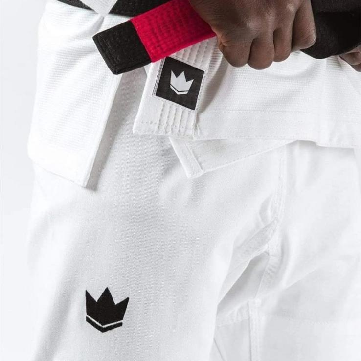 Kimono BJJ Kingz Kore blanco + Cinturón blanco