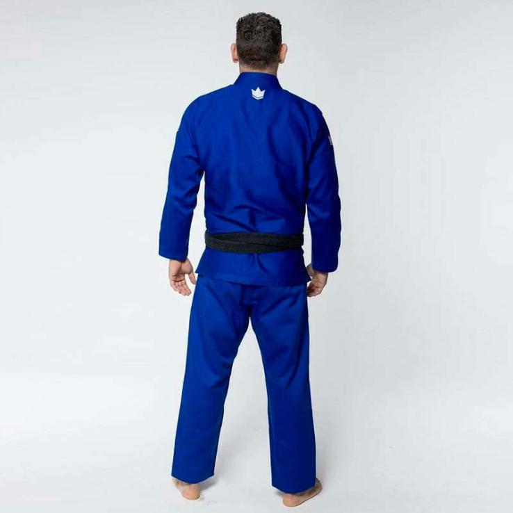 Kimono BJJ Kingz The One azul + Cinturón blanco