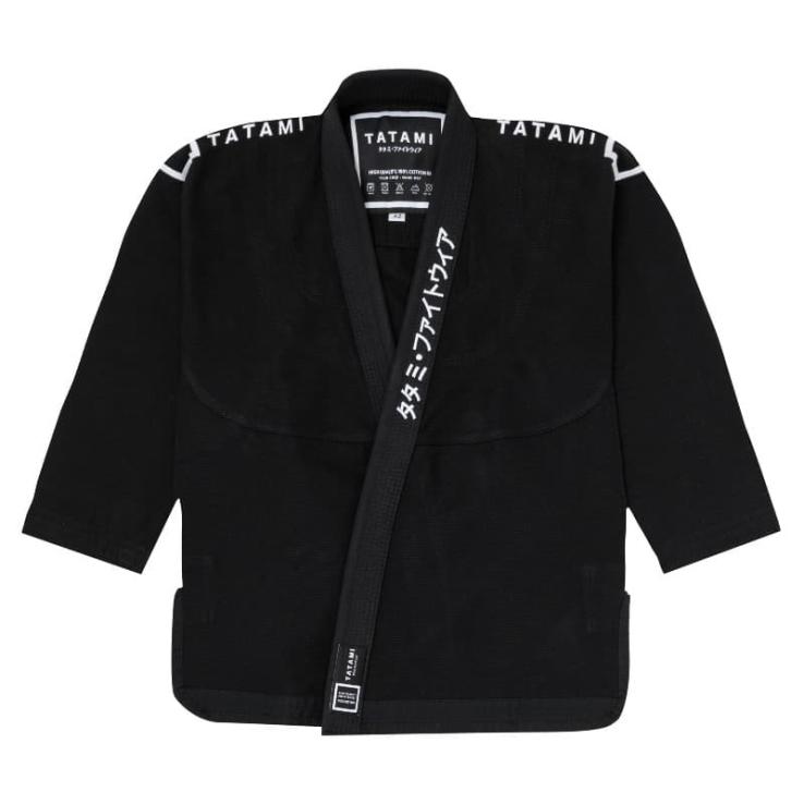 Kimono BJJ Tatami Katakana negro
