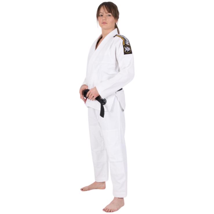 Kimono BJJ Tatami Mujer Nova Absolute blanco + cinturón blanco