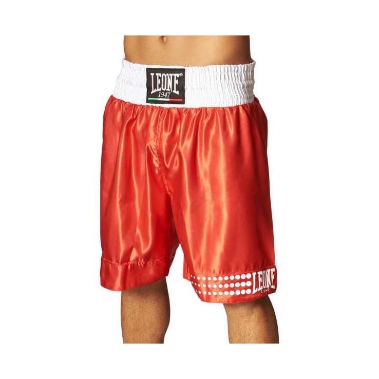 Pantalones de boxeo Leone AB737 - rojo > Envío Gratis