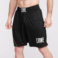 Pantalones de boxeo Leone Flag negro