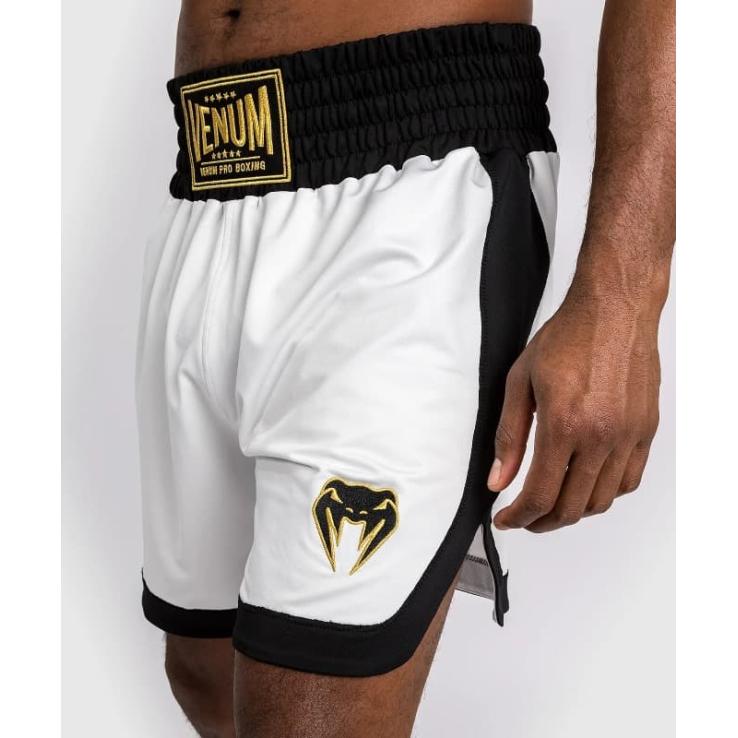 Pantalones De Boxeo Venum Classic blanco / negro