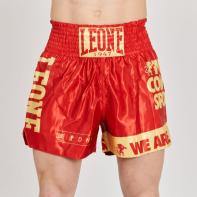 Pantalones Muay Thai Leone DNA - rojo