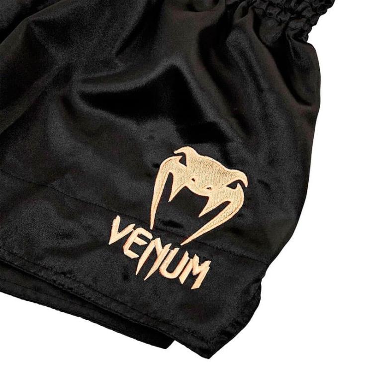 Pantalones Muay Thai Venum Classic  negro / oro