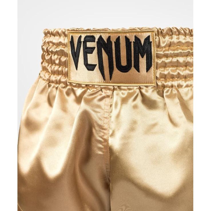 Pantalones Muay Thai Venum Classic oro / negro