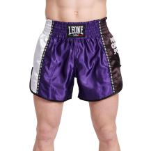 Pantalones Training de Muay Thai Leone AB760 morado