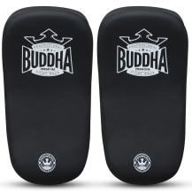 Paos de Muay Thai  Buddha S Piel Curvados Thailand - negro mate(Par)