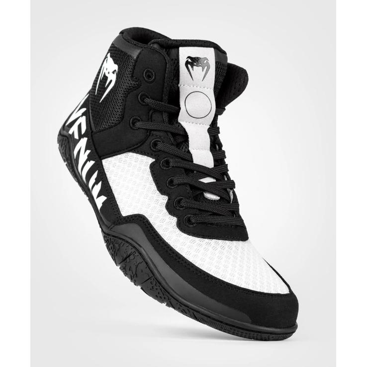Zapatillas de lucha Venum Elite / negro / blanco