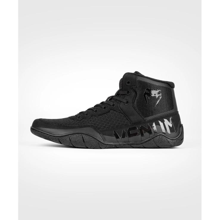 Zapatillas de lucha Venum Elite  negro / negro