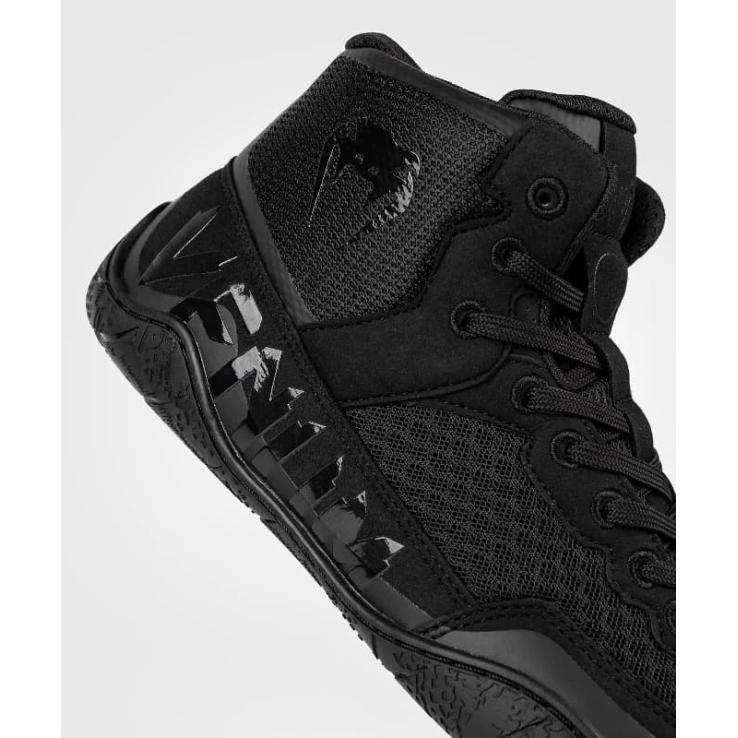 Zapatillas de lucha Venum Elite  negro / negro