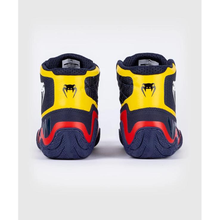 Zapatillas de lucha Venum Elite azul / amarillo